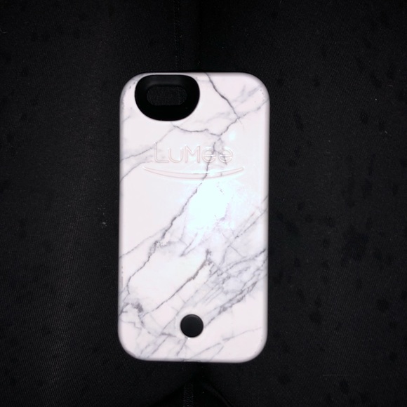 Marble white Lumee iPhone 6 case - Picture 1 of 5